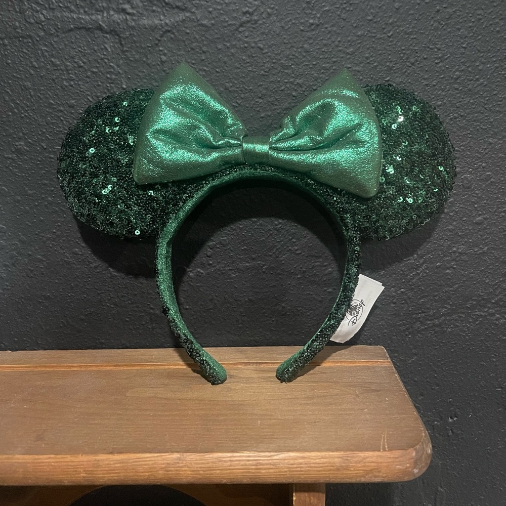 Disney Green Sequin Ears Headband